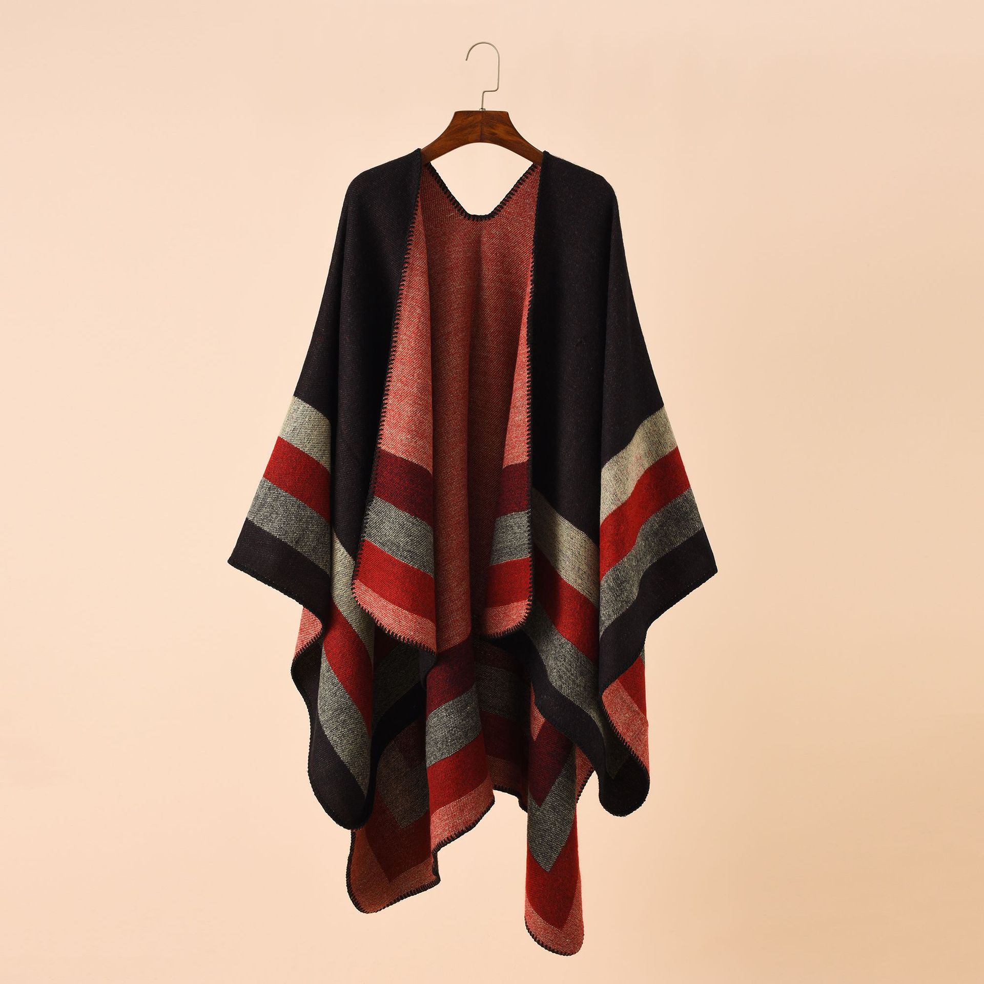 Ponchos et Capes à carreaux ch - Cashmere Pashmina Wrap avis et prix