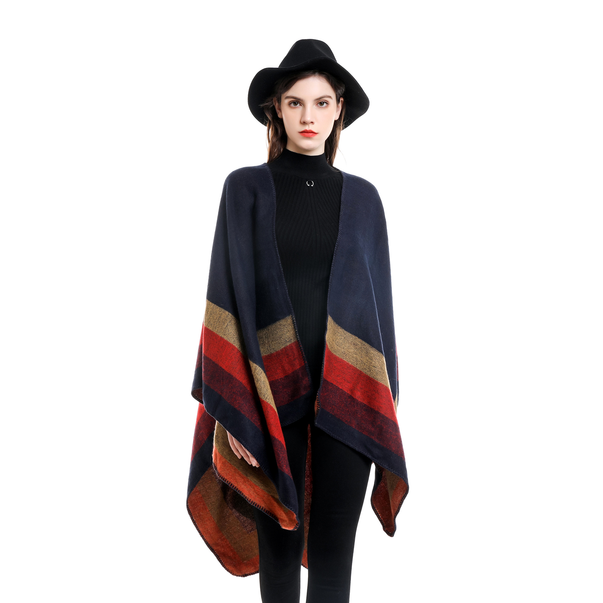 Ponchos et Capes à carreaux ch - Cashmere Pashmina Wrap avis et prix