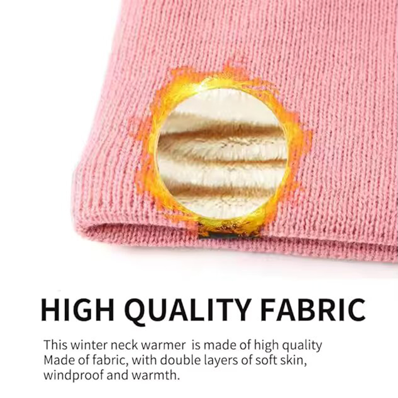 Écharpe de cou tricotée chaude - Wool Scarf Men avis et prix