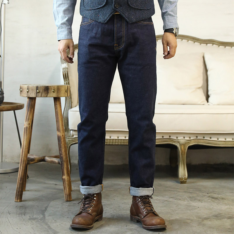 Pantalon slim en denim brut sa - Levis Jeans 501 avis et prix