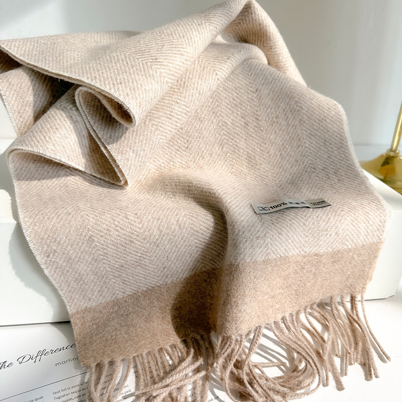 Écharpe 100% pure laine pour f - Wool Scarf Men avis et prix
